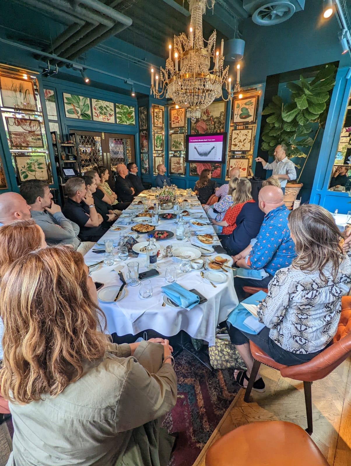 JCDecaux hosts sustainability breakfast with The Purpose Disruptors